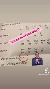 asvab scores for US army